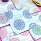 Mandala Diwali cards (5pk)