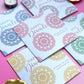 Mandala Diwali cards (5pk)