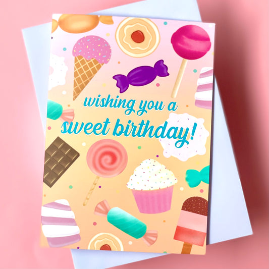 Sweet Treats Birthday Card