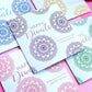 Mandala Diwali cards (5pk)