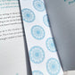 Blue Mandala Bookmark with tassel