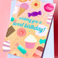 Sweet Treats Birthday Card