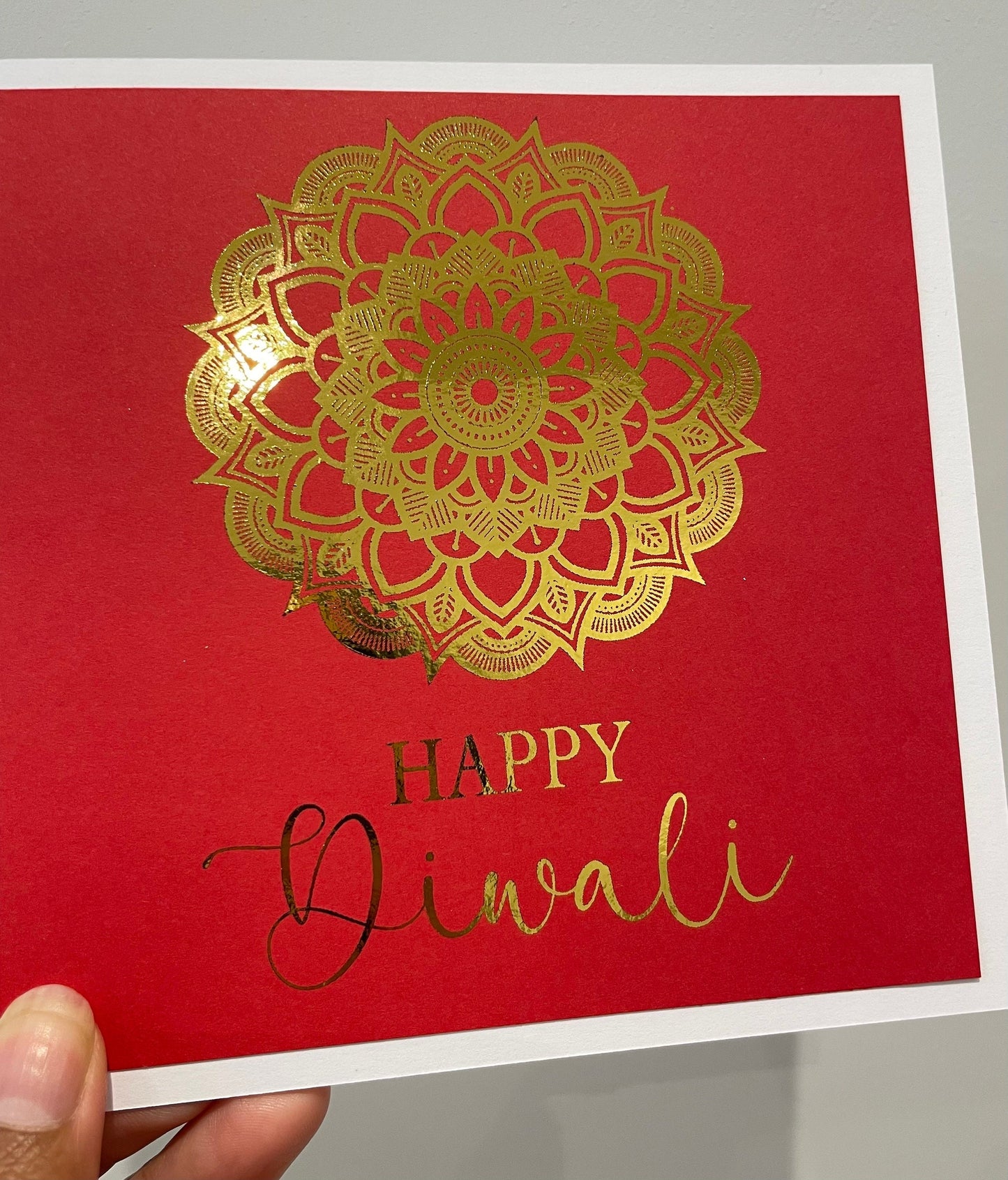 Luxury foiled Diwali Cards