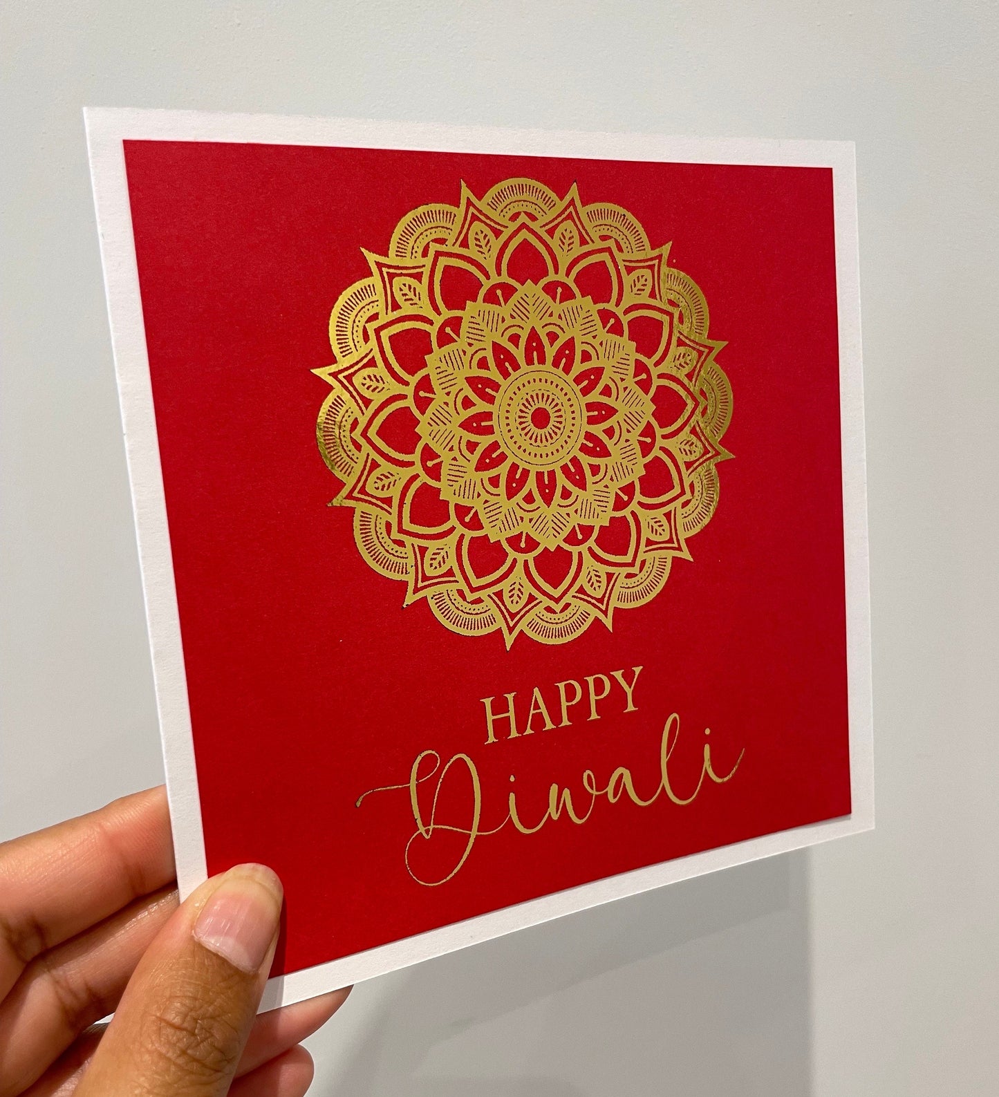 Luxury foiled Diwali Cards