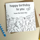 Colouring In Greeting Cards (6 pack)