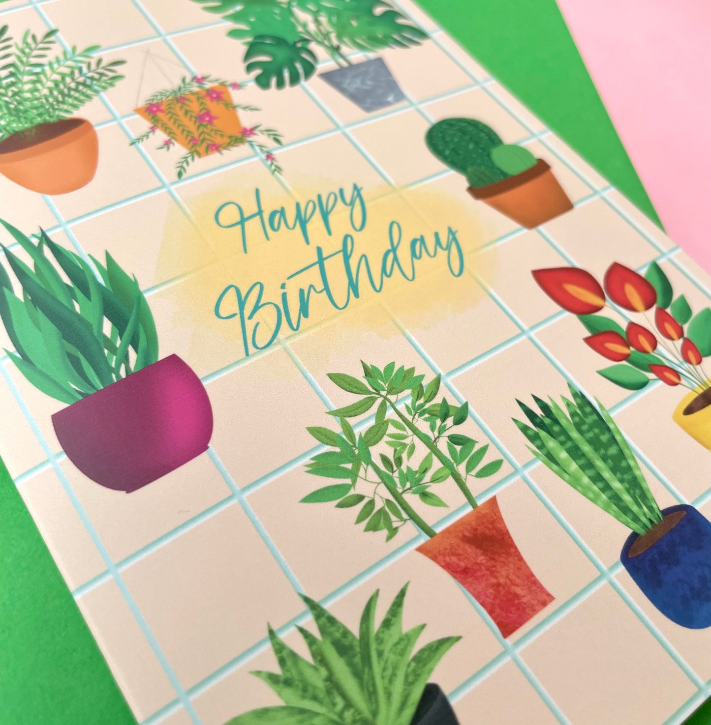 Plant Birthday Card