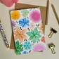 Floral Watercolour Greeting Card