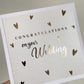 Foiled Wedding Card